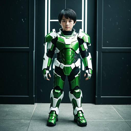 Futuristic Child Emperor Cosplay Costume