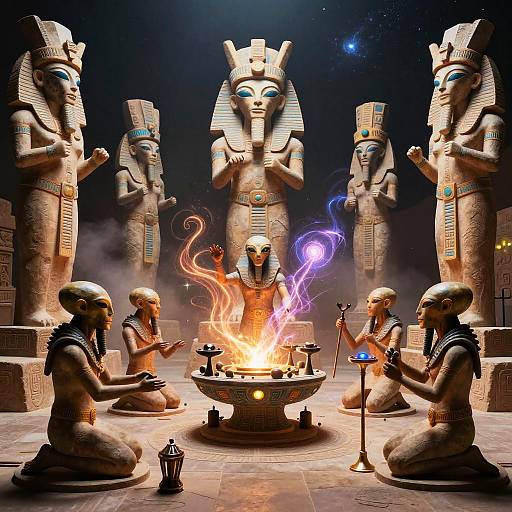 Aztec Aliens Ancient Ritual Fusion
