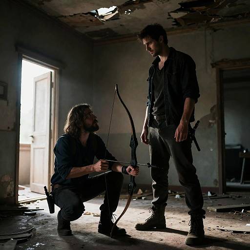 Intense Encounter in a Ruined Room