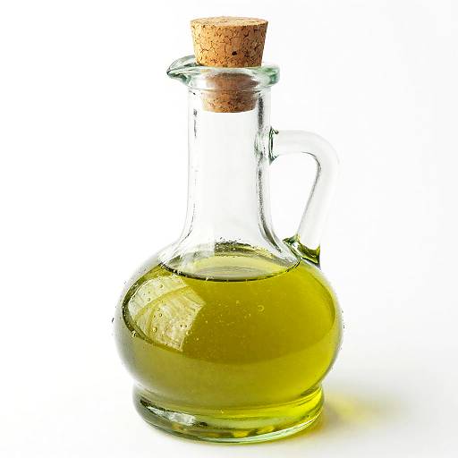 Minimalist Glass Olive Oil Bottle