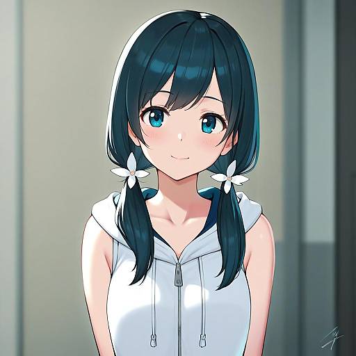 Illustration of Amano hina (tenki no ko), tenki no ko in the style of Hayabusa