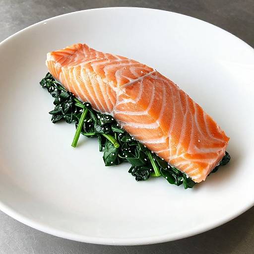 Delicious Spinach Roll with Salmon