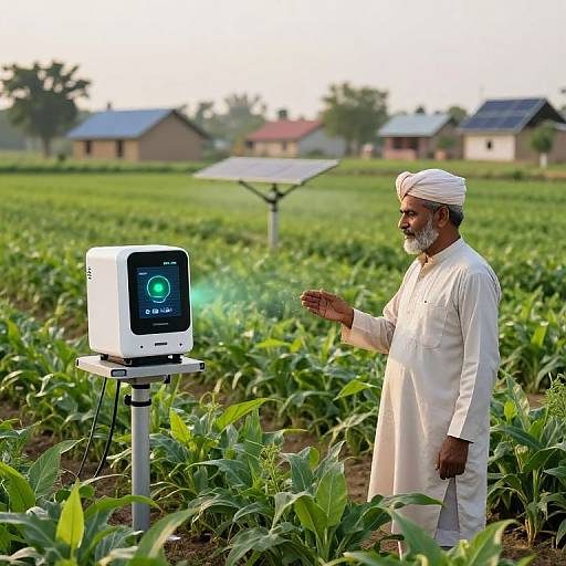AI-Driven Farming in Punjab Village