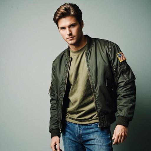 Rugged Military-Inspired Fashion Look