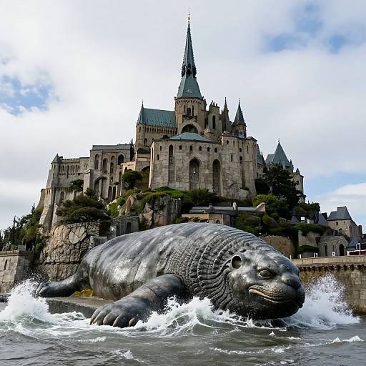 Castle on Stone Leviathan's Back