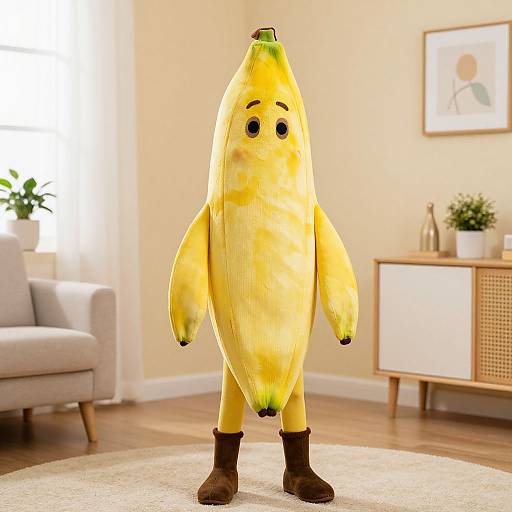 Peely Banana Costume Character