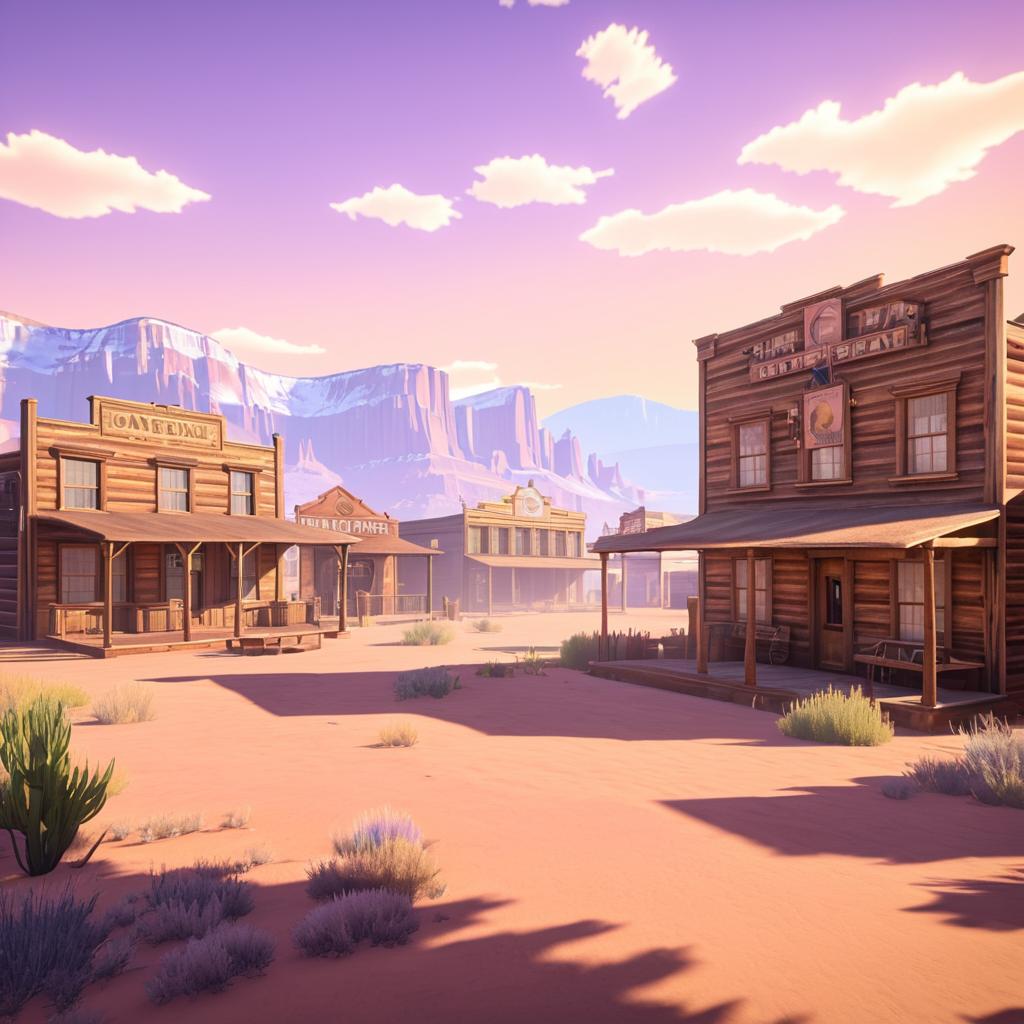 Vintage Dating Simulator in the Old West