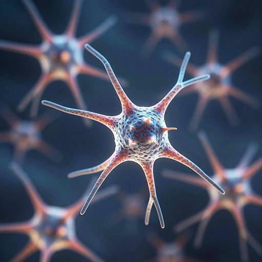 Glowing Neuronal Forest Microscopy