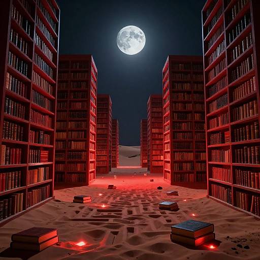 Crimson Desert of Glowing Books