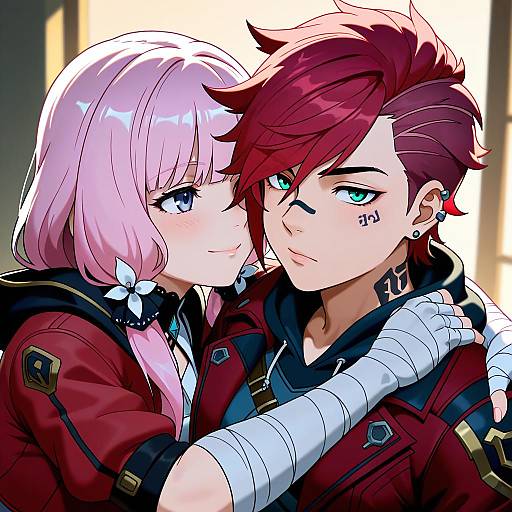 Illustration of Arcane vi, league of legends in the style of Nyaru (nyaru 4126)