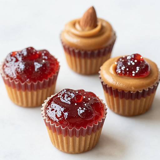Almond Butter and Jelly Cups