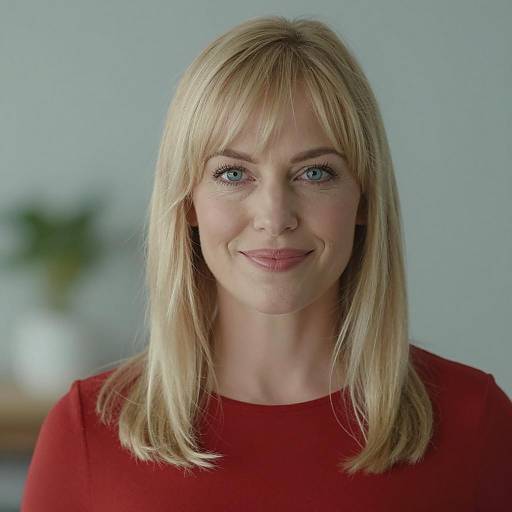 Smiling Woman in Soft Light