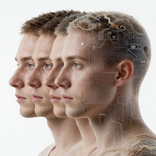 Surreal Iteration with Evolving Faces