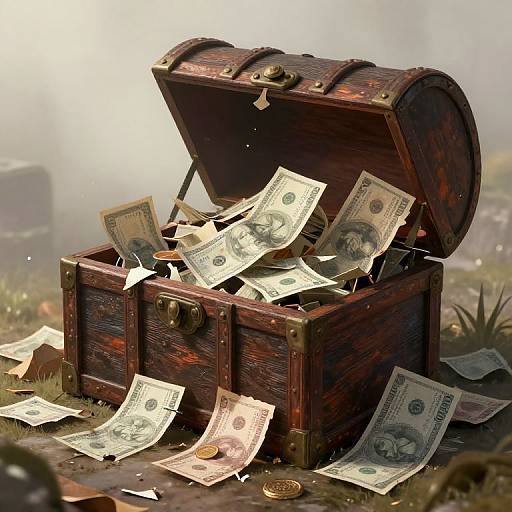 Decaying Treasure Chest of Diminishing Worth