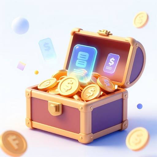 Futuristic Treasure Chest Promo Art