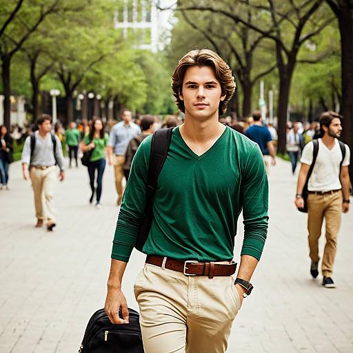 Urban Casual Outfit for Young Men