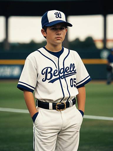 Realistic Baseball Uniform Costume