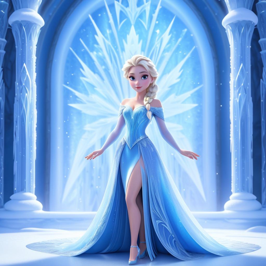 Elsa's Enchanting Snowy Wonderland