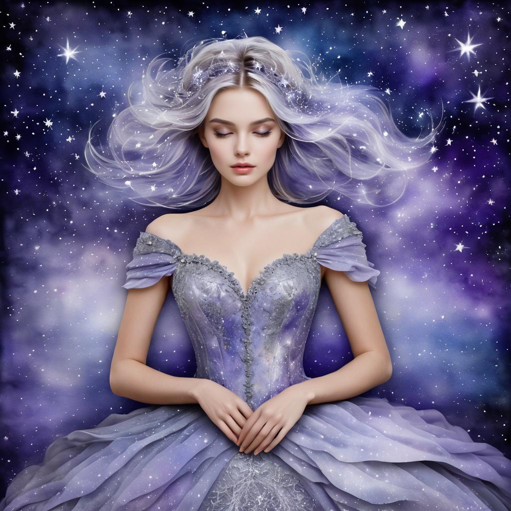 Dreamy Starry Night with Elisabeth