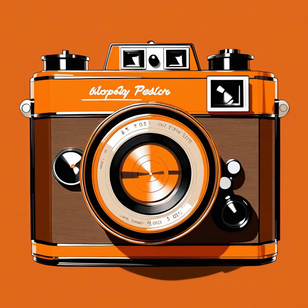 Warhol-Inspired Vintage Camera Artwork