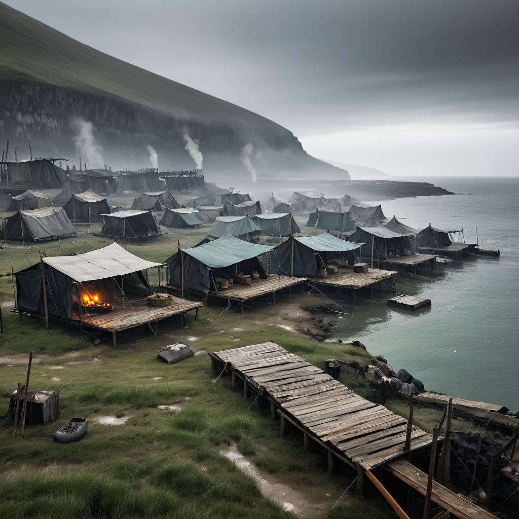 Stormy Sea Bandit Camp Atmosphere