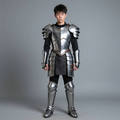 Funny Fancy Armor Costume Boy