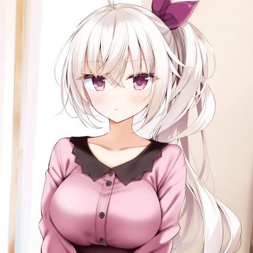 Illustration of Akizuki kanna, cafe stella to shinigami no chou in the style of Oouso