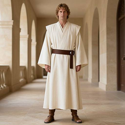 Jedi Costume Male in Robes