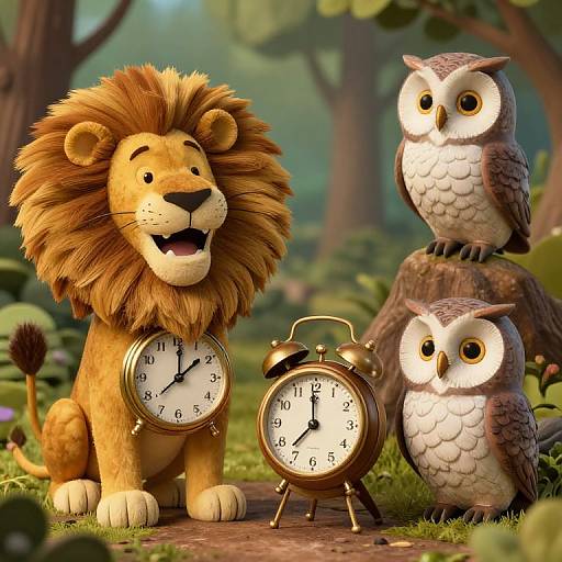 Clockwork Animals Reflecting Emotions