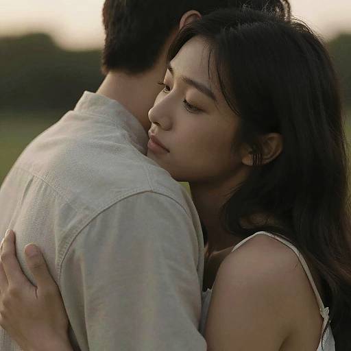 Intimate Affection in Warm Soft Focus