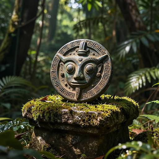 Photorealistic Ancient Mystic Artifact