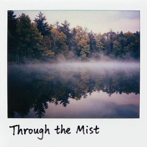 Liminal Polaroid Mist Scene