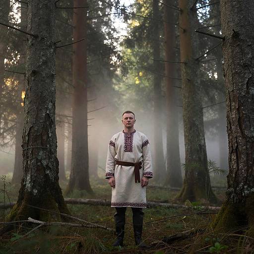 Borovikov in Mystical Slavic Forest