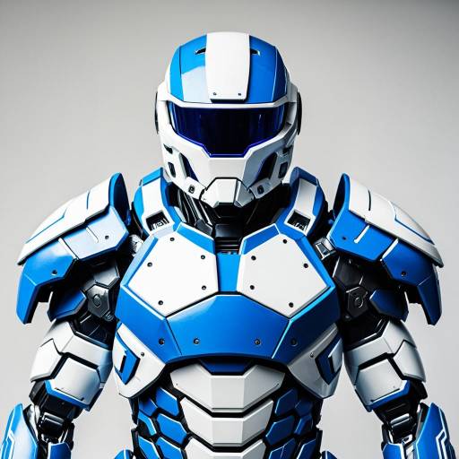Futuristic Football Robot Cosplay Design