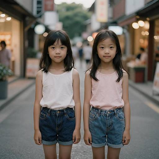 Neon Night Jirai Fashion Duo