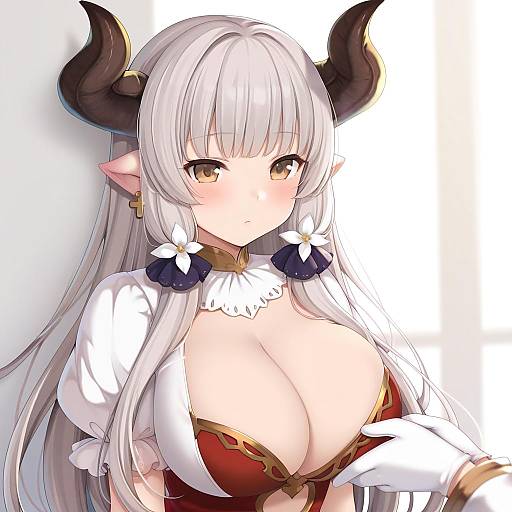 Illustration of Alicia (granblue fantasy), granblue fantasy in the style of Amashiro natsuki