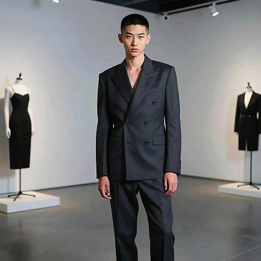 Taper Cut on Non-Binary Avant-Garde Model