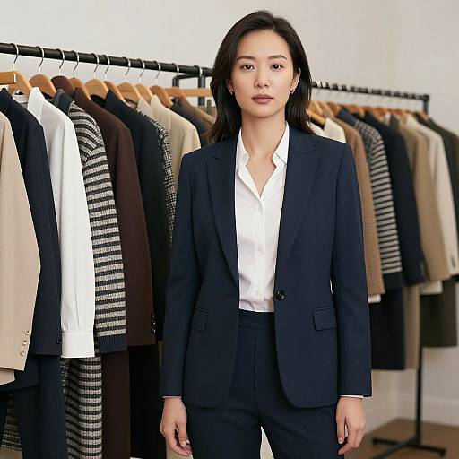 Woman in Suit Clothing Clearance