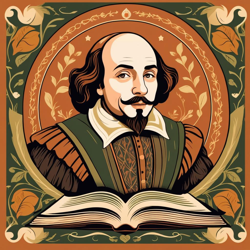 Playful Shakespeare: A Cartoonish Illusion