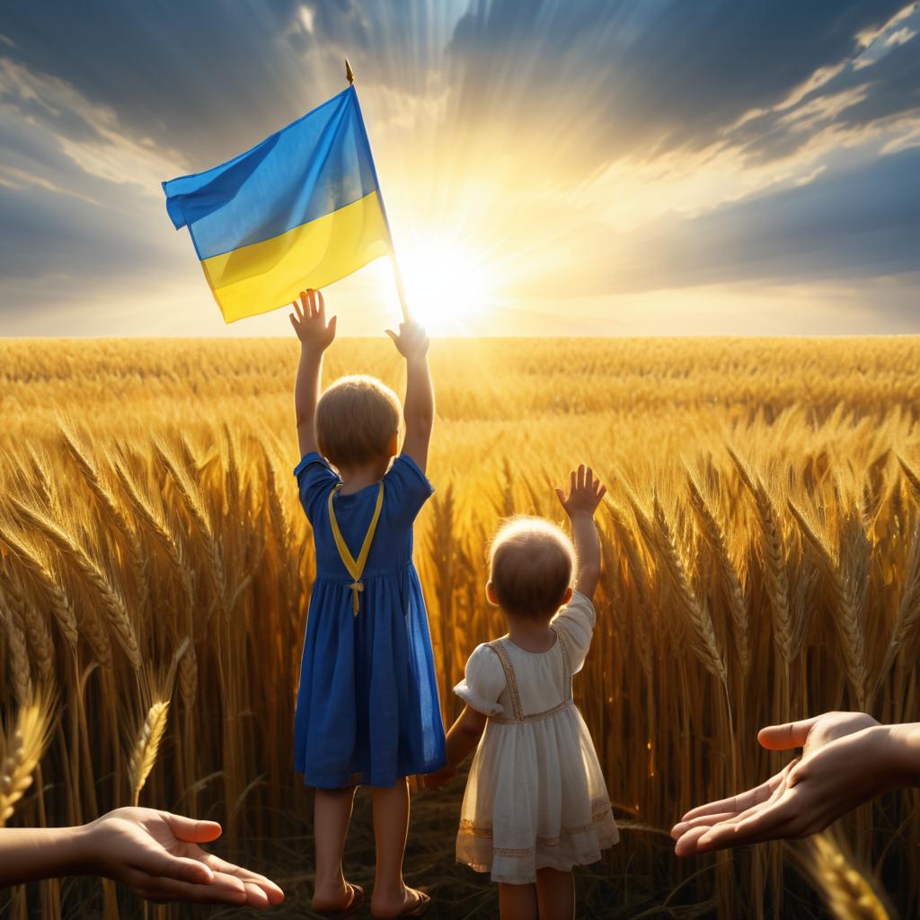 Hope and Unity: Supporting Ukrainian Children