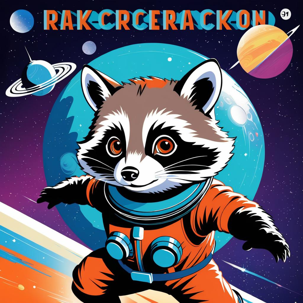 Clever Raccoon: Space Explorer Adventures