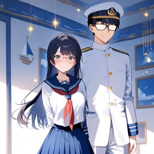 Nautical Admiral Kancolle Cowboy Shot