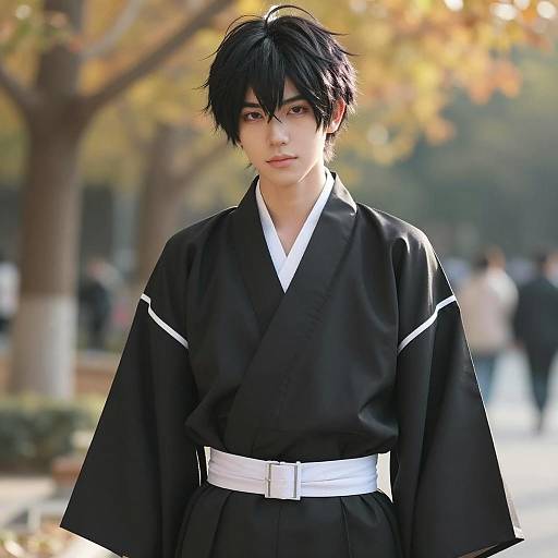Anime Cosplay: Ren Akiyama in Autumn