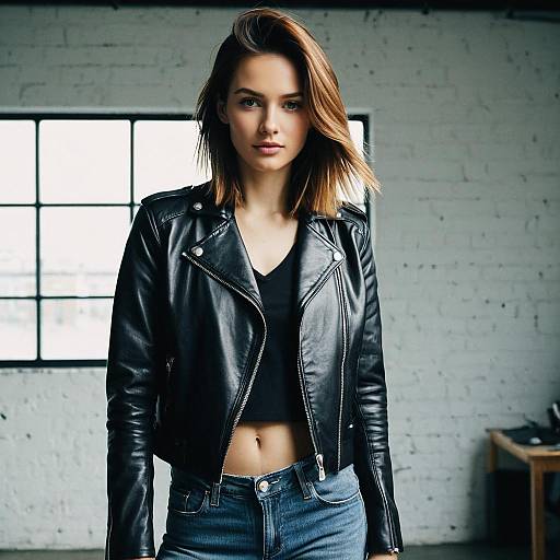 U-Cut Layers Fashion Editorial Look