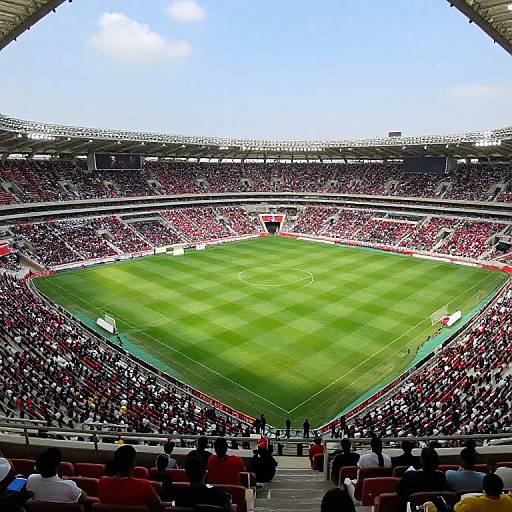 Aerial View of Al Ahly Soccer Stadium
