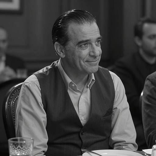 Captivating Black and White Portrait