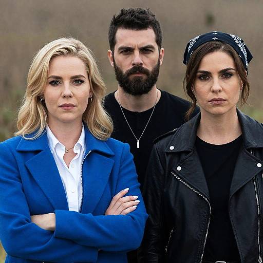 Group Portrait in Outdoor Setting