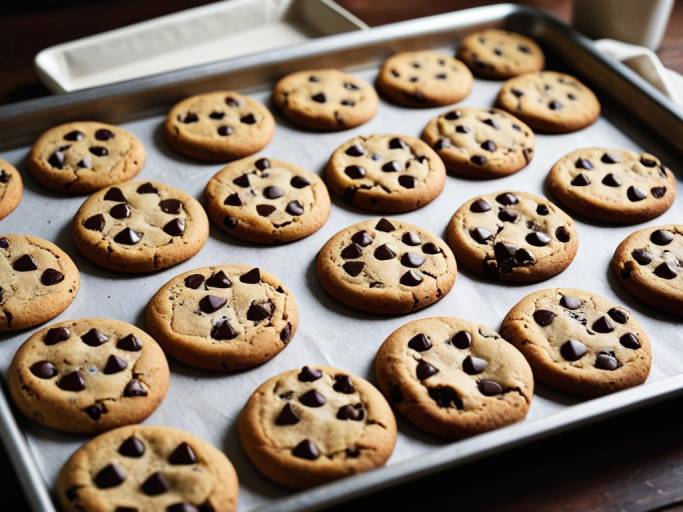 Delicious Cookie Dough Wallpaper Design