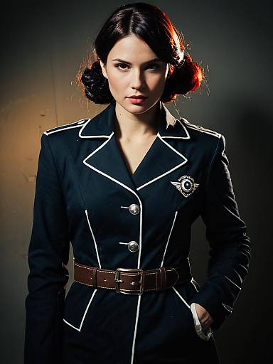 Sexy Heinkel Wolfe Cosplay Real Photo