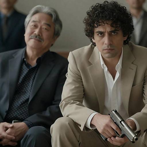 Intense Duo: A Captivating Portrait